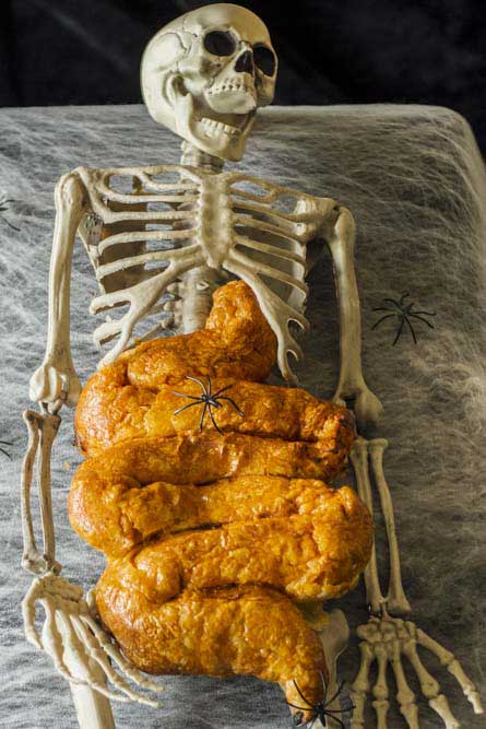 intestinos de zombie